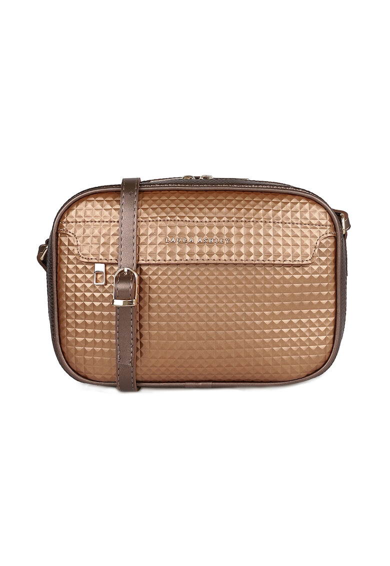 Laura Ashley Geanta crossbody din piele ecologica cu aspect texturat - Pled.ro