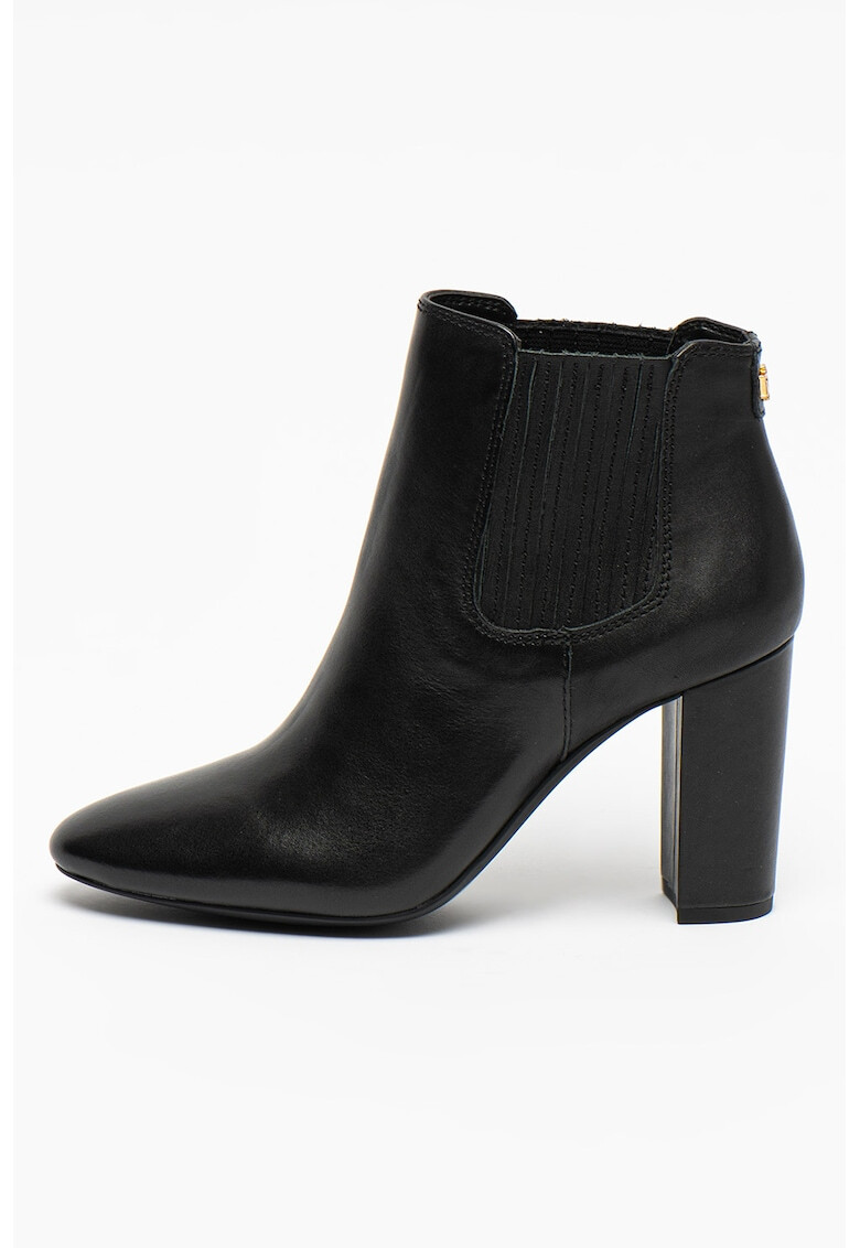 Lauren Ralph Lauren Botine Chelsea de piele Maleah - Pled.ro