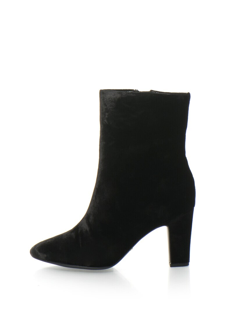 Lauren Ralph Lauren Botine de catifea cu fermoar lateral Bridgett - Pled.ro