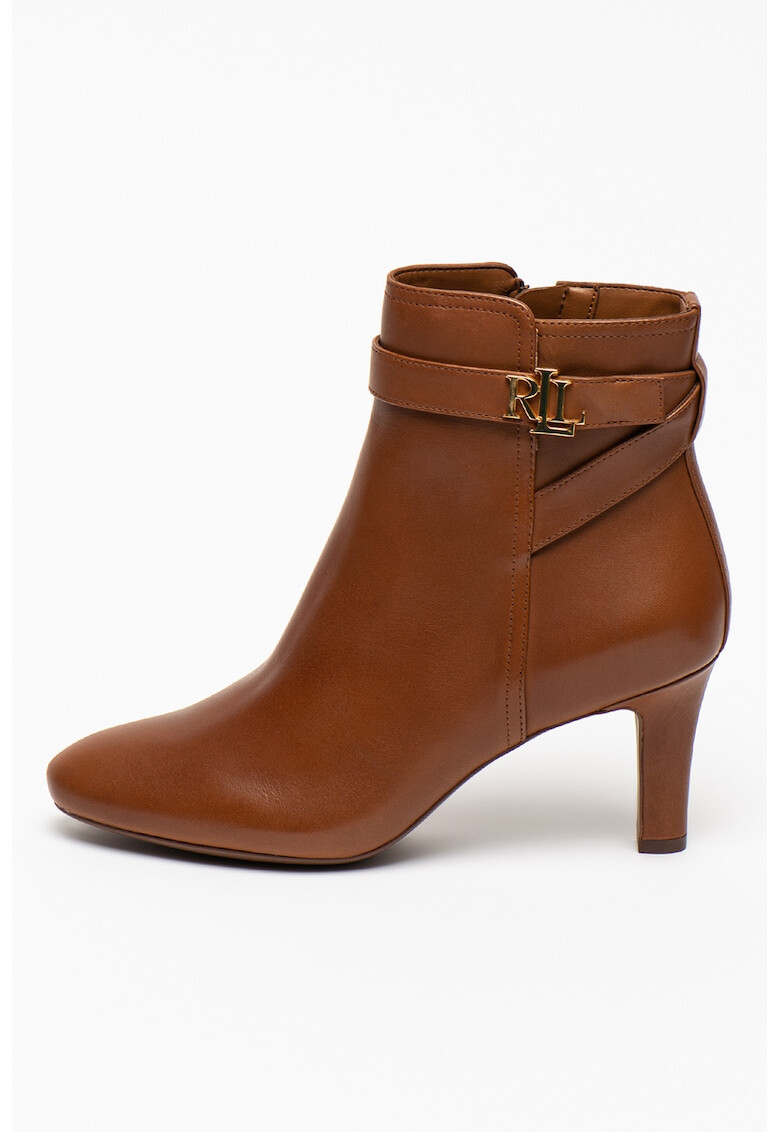 Lauren Ralph Lauren Botine de piele Arianne - Pled.ro