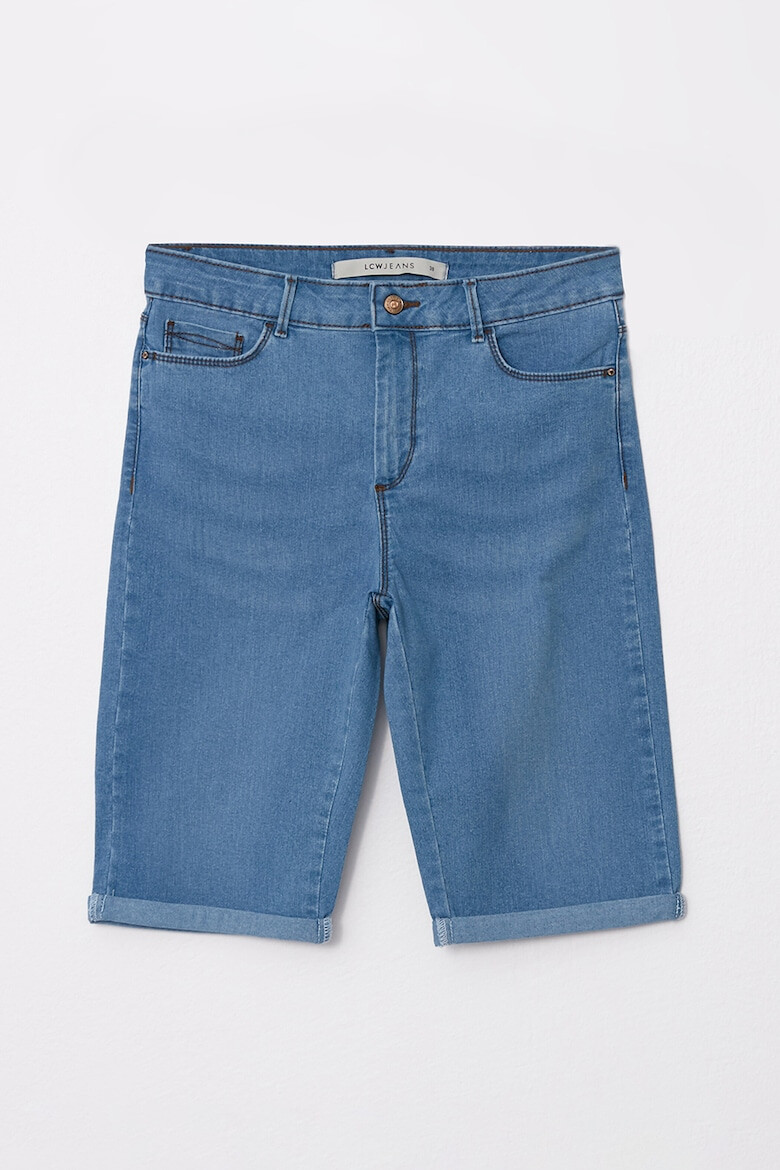 LC WAIKIKI Bermude din denim cu talie inalta - Pled.ro