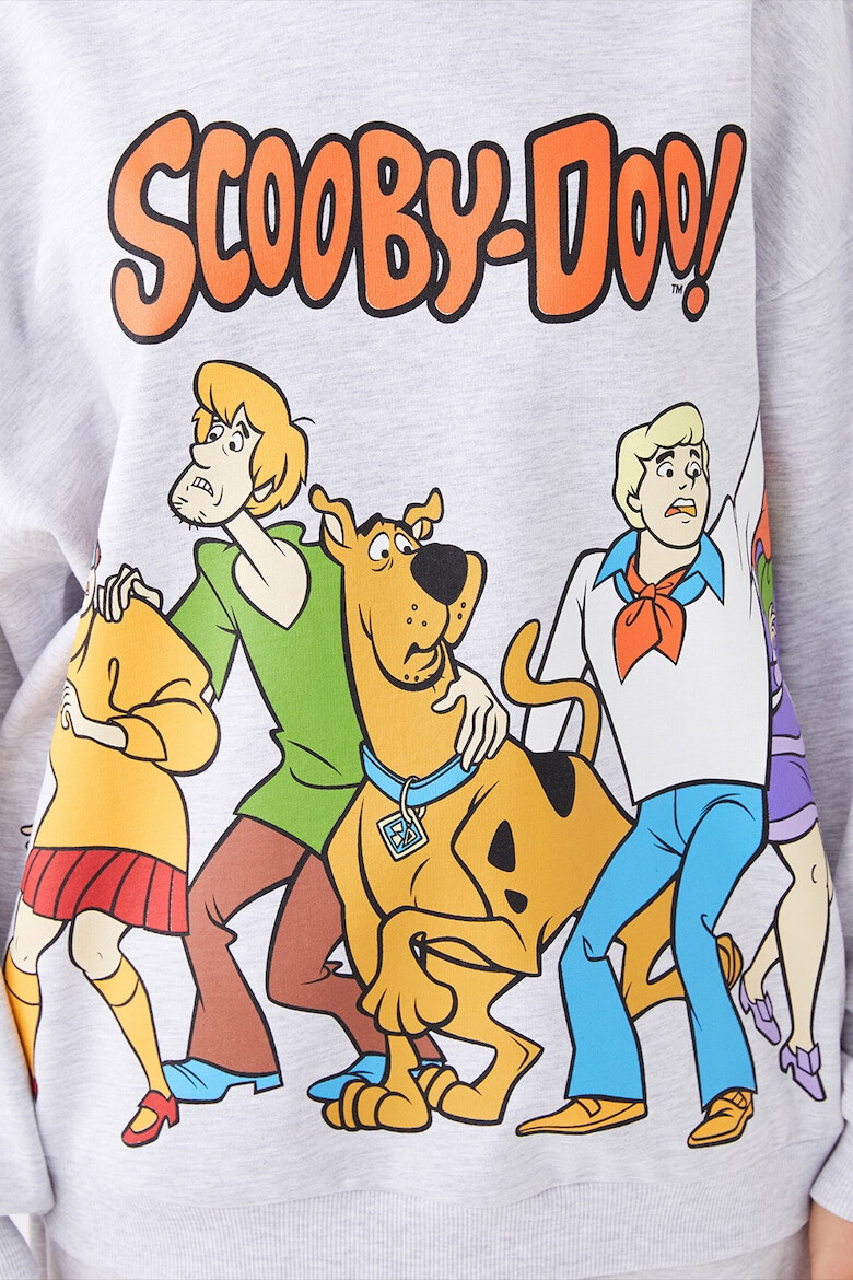 LC WAIKIKI Bluza de trening cu decolteu la baza gatului si imprimeu cu Scooby-Doo - Pled.ro