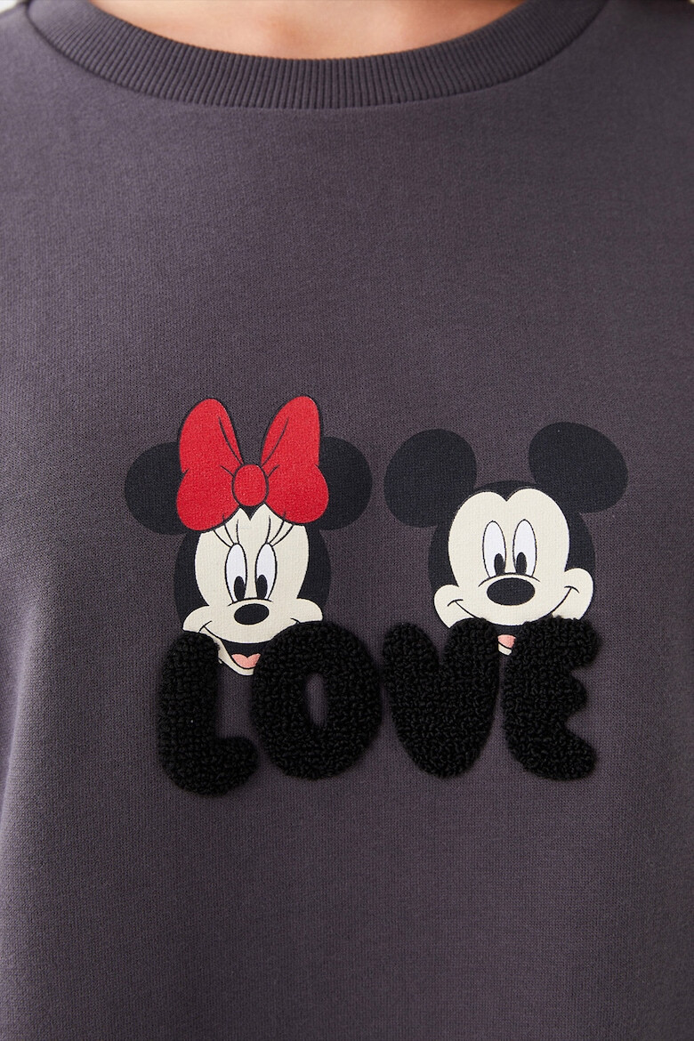 LC WAIKIKI Bluza de trening cu imprimeu Mickey&Minnie Mouse - Pled.ro