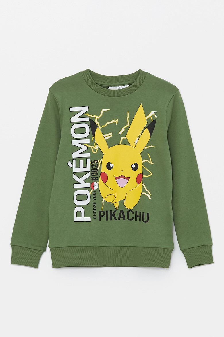 LC WAIKIKI Bluza de trening din bumbac cu imprimeu cu Pikachu - Pled.ro