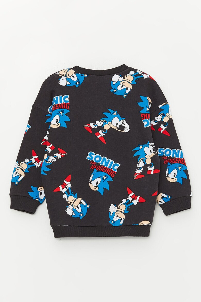 LC WAIKIKI Bluza de trening din bumbac Sonic The Hedgehog - Pled.ro