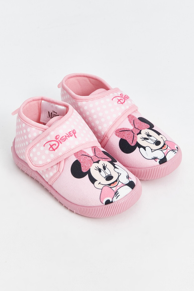 LC WAIKIKI Botosei cu velcro si imprimeu Minnie Mouse - Pled.ro