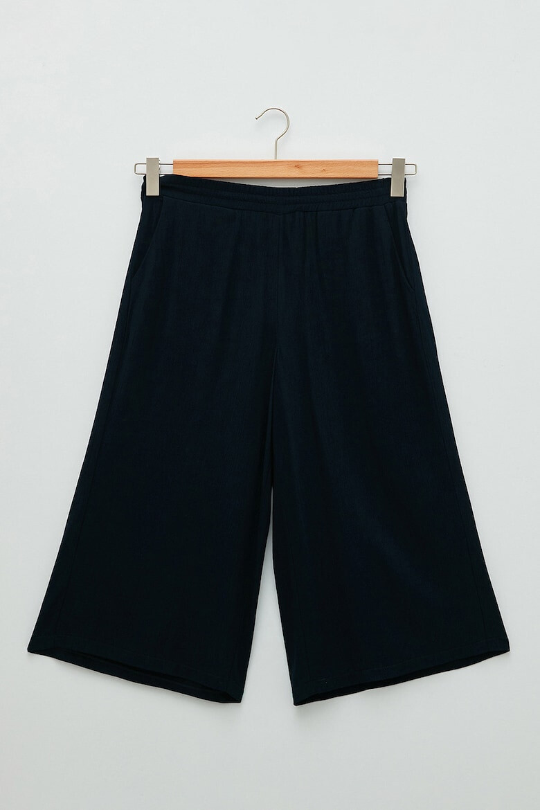 LC WAIKIKI Pantaloni culotte capri cu buzunare oblice - Pled.ro