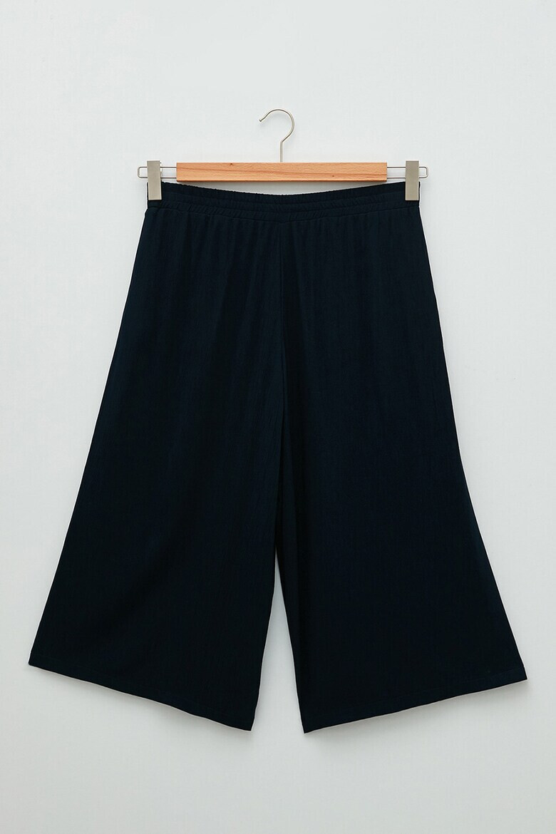 LC WAIKIKI Pantaloni culotte capri cu buzunare oblice - Pled.ro