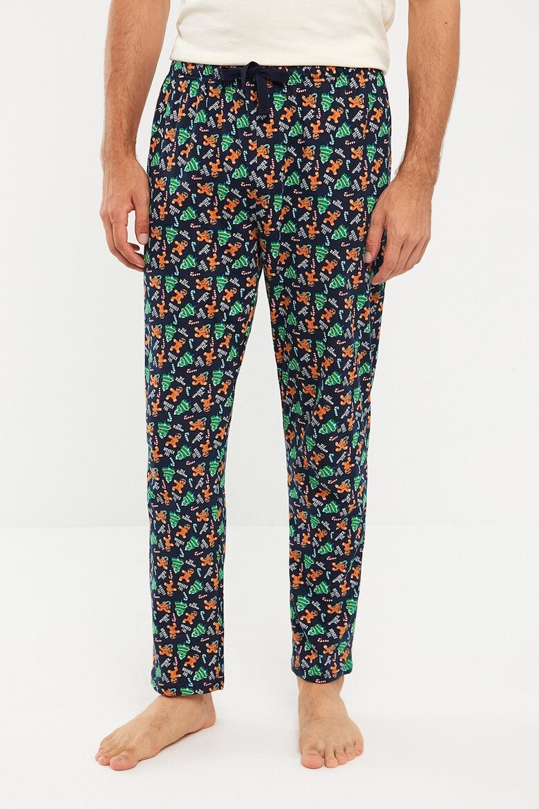 LC WAIKIKI Pantaloni de pijama cu tematica de Craciun - Pled.ro