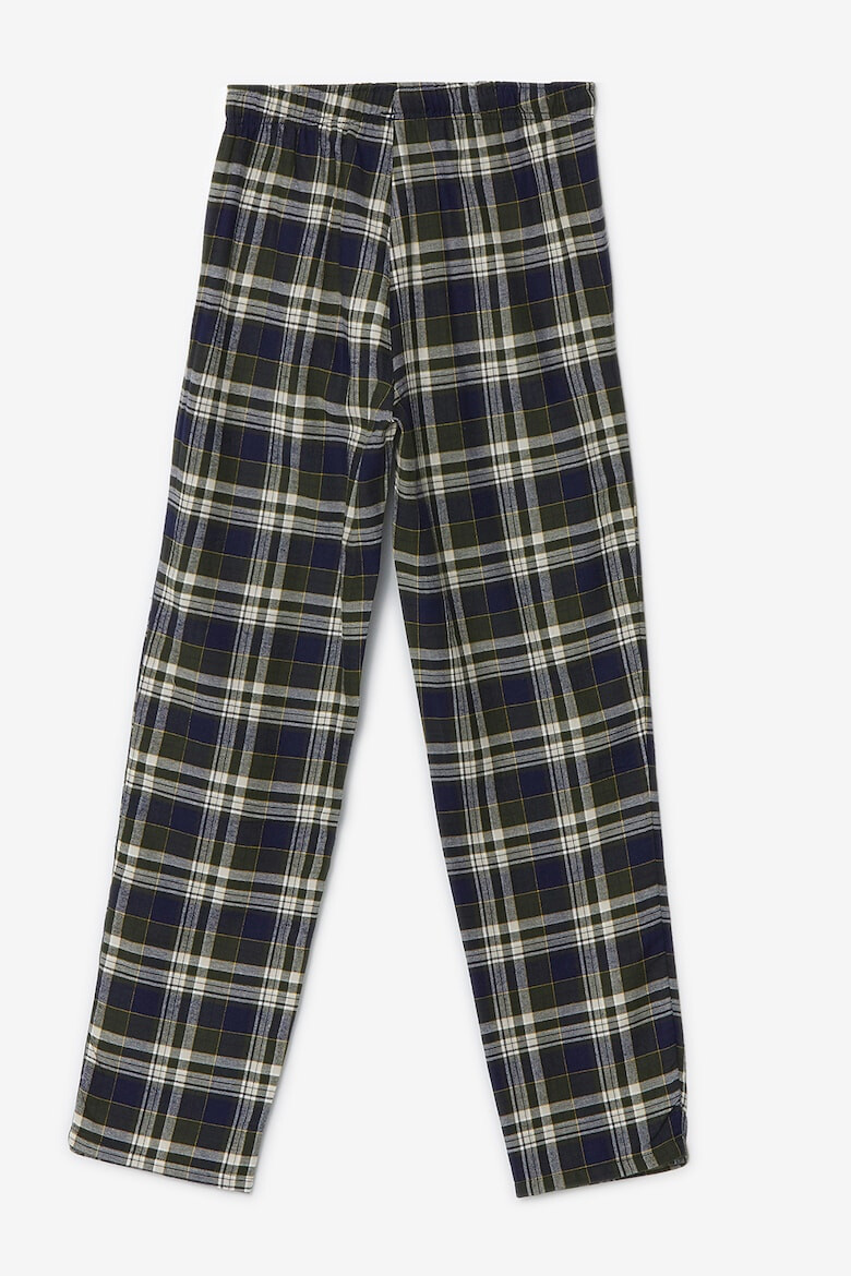 LC WAIKIKI Pantaloni de pijama din bumbac cu model in carouri - Pled.ro