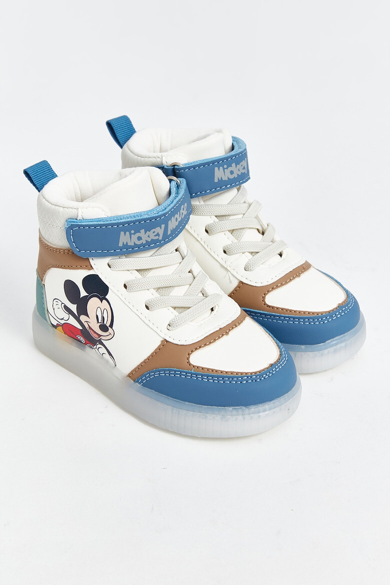 LC WAIKIKI Pantofi sport mid-high din piele ecologica cu imprimeu cu Mickey Mouse - Pled.ro