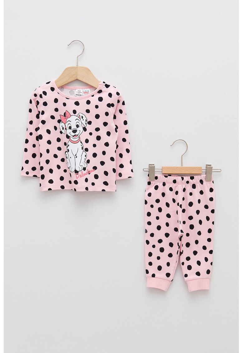 LC WAIKIKI Pijama cu imprimeu cu 101 dalmatieni - Pled.ro