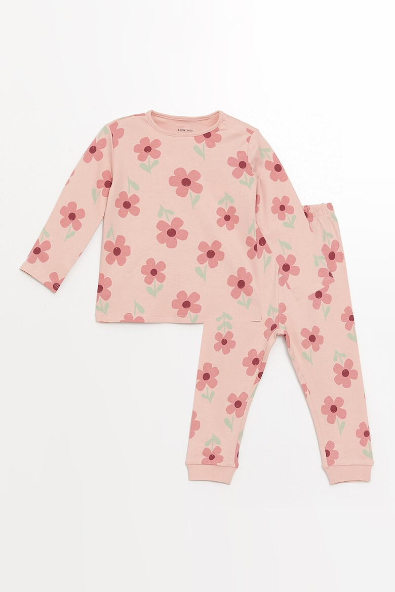 LC WAIKIKI Pijama cu imprimeu floral - Pled.ro