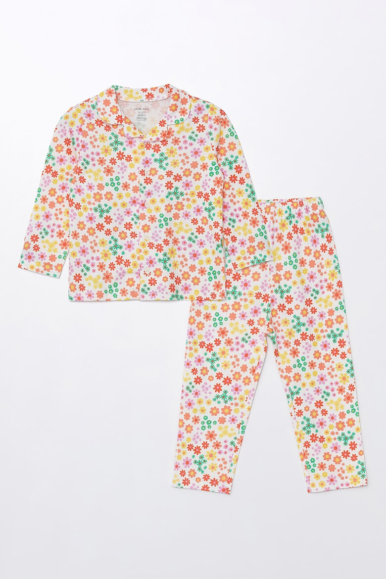 LC WAIKIKI Pijama cu model floral - Pled.ro