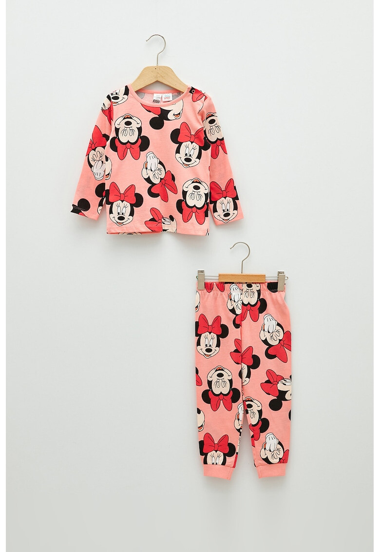 LC WAIKIKI Pijama cu pantaloni lungi si model Minnie Mouse - Pled.ro