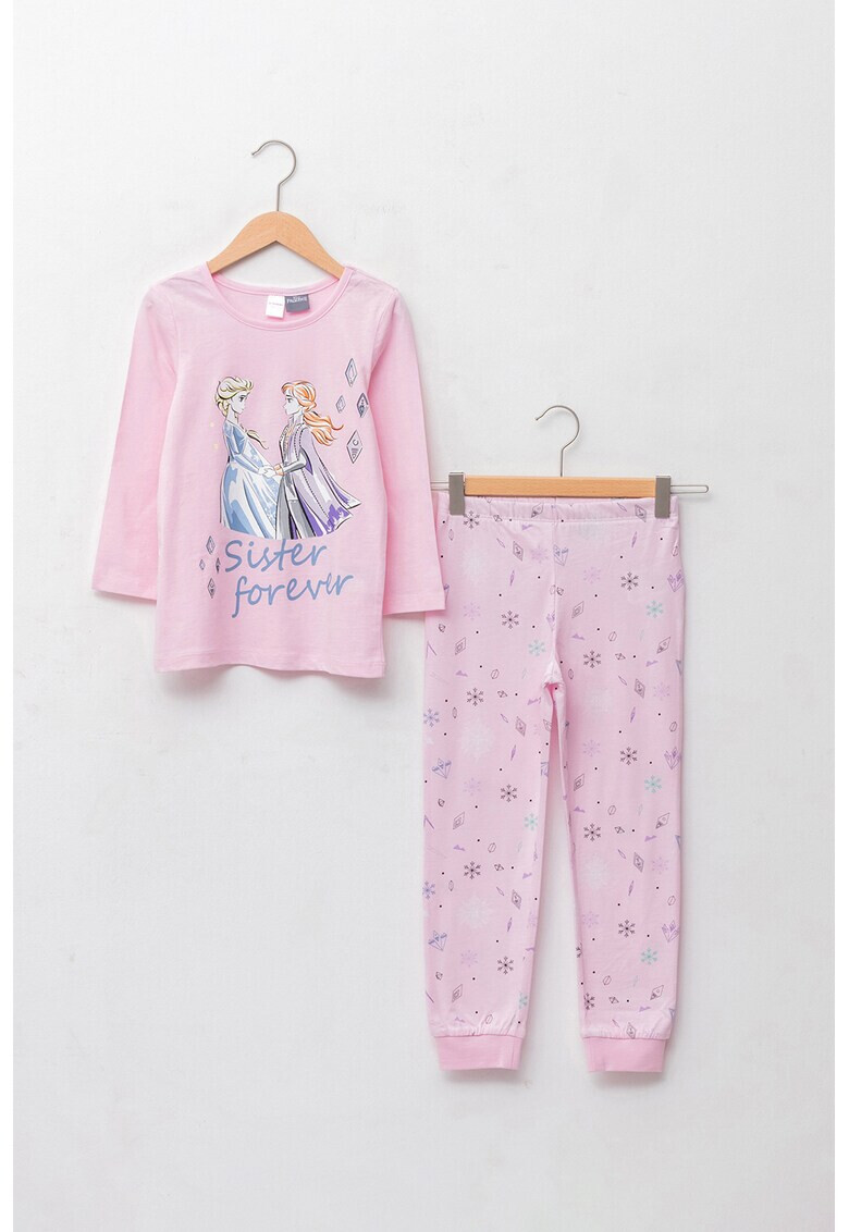 LC WAIKIKI Pijama de bumbac cu Frozen - Pled.ro