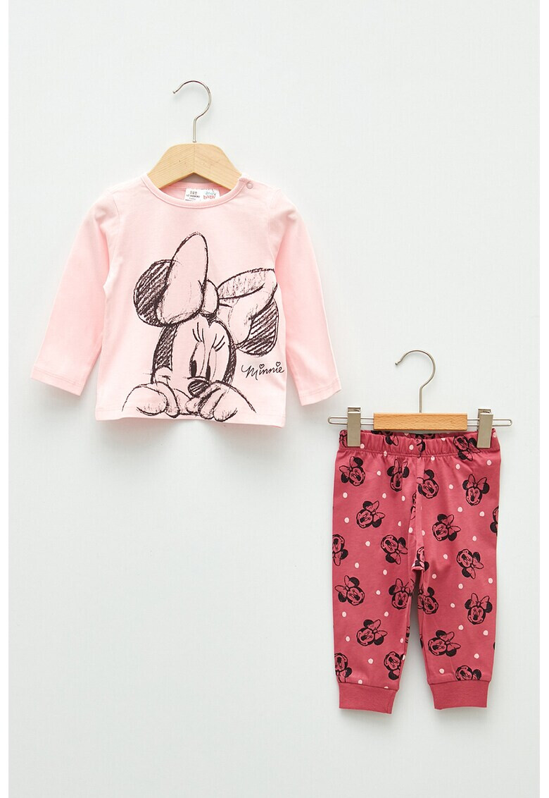 LC WAIKIKI Pijama de bumbc cu maneci lungi si imprimeu Minnie Mouse - Pled.ro