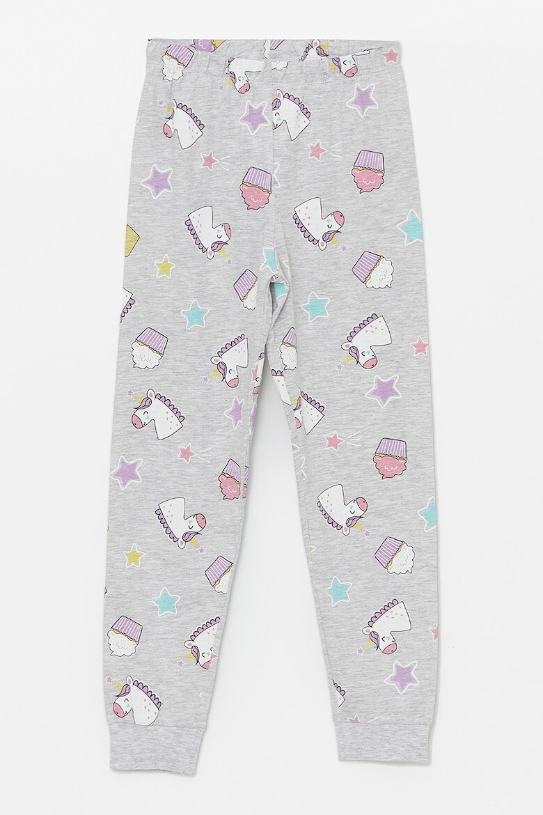 LC WAIKIKI Pijama lunga cu imprimeu cu unicorn - Pled.ro