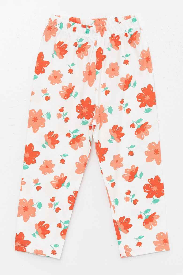 LC WAIKIKI Pijama lunga cu imprimeu floral - Pled.ro