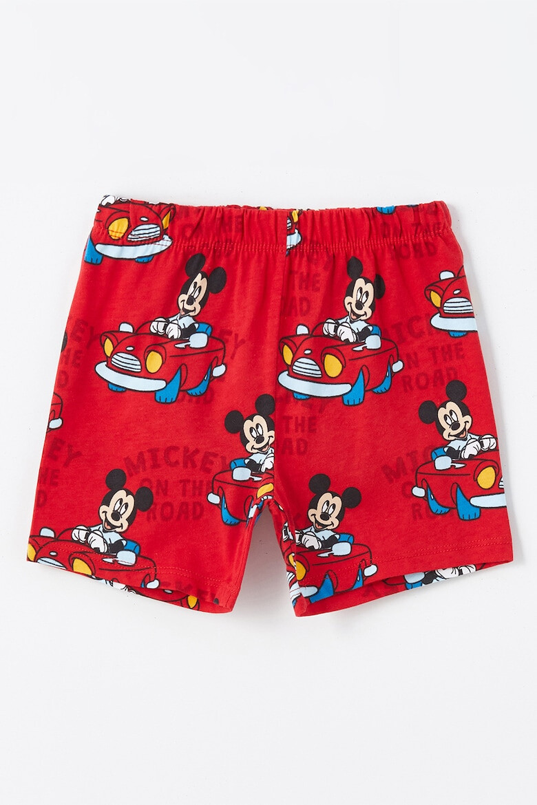 LC WAIKIKI Pijama scurta din bumbac cu imprimeu cu Mickey Mouse - Pled.ro