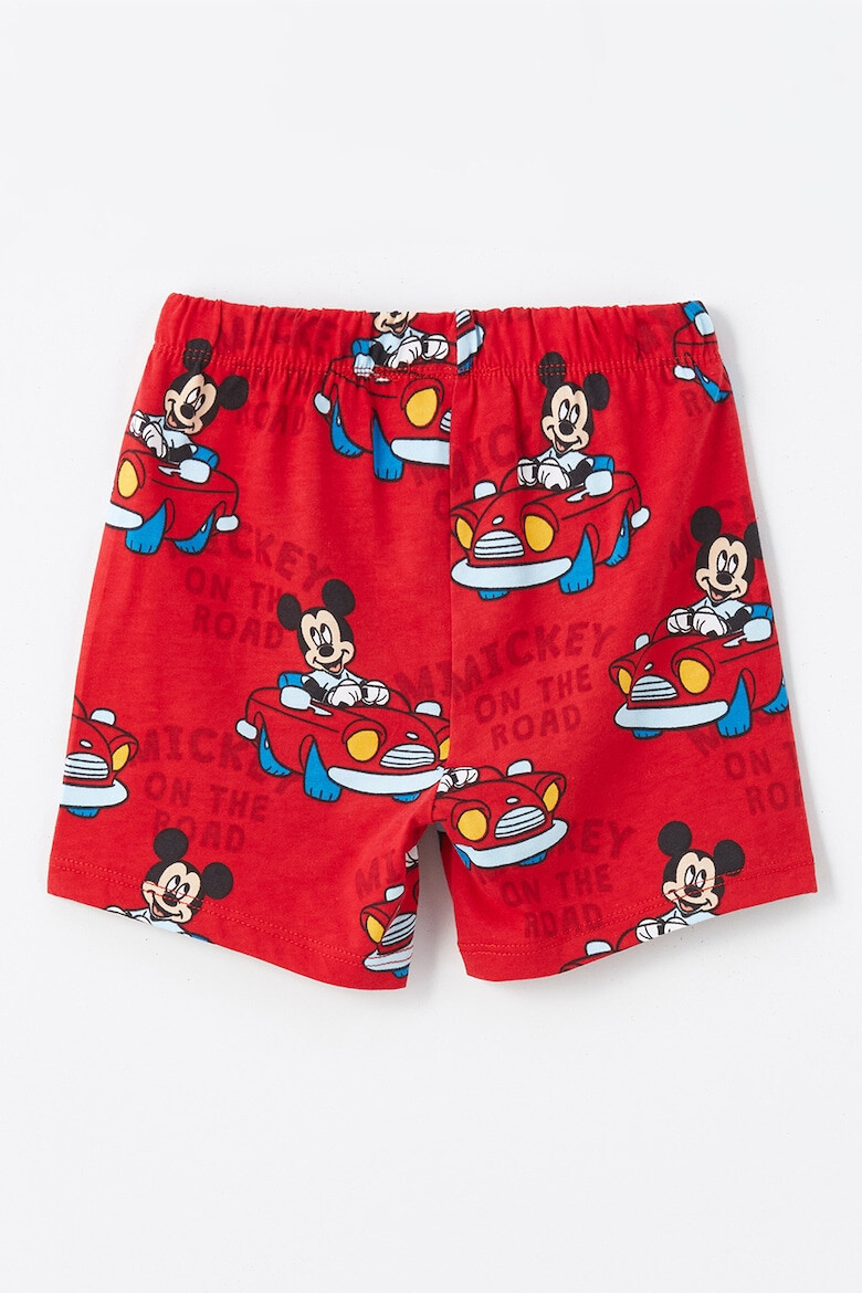 LC WAIKIKI Pijama scurta din bumbac cu imprimeu cu Mickey Mouse - Pled.ro