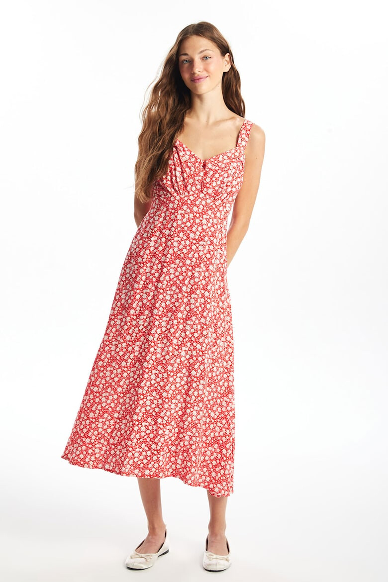 LC WAIKIKI Rochie maxi cu model floral - Pled.ro