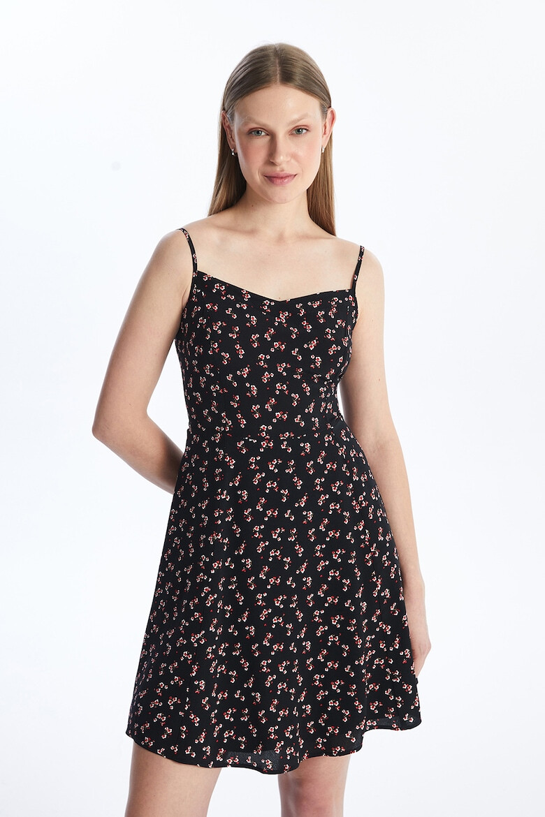 LC WAIKIKI Rochie mini cu model floral - Pled.ro