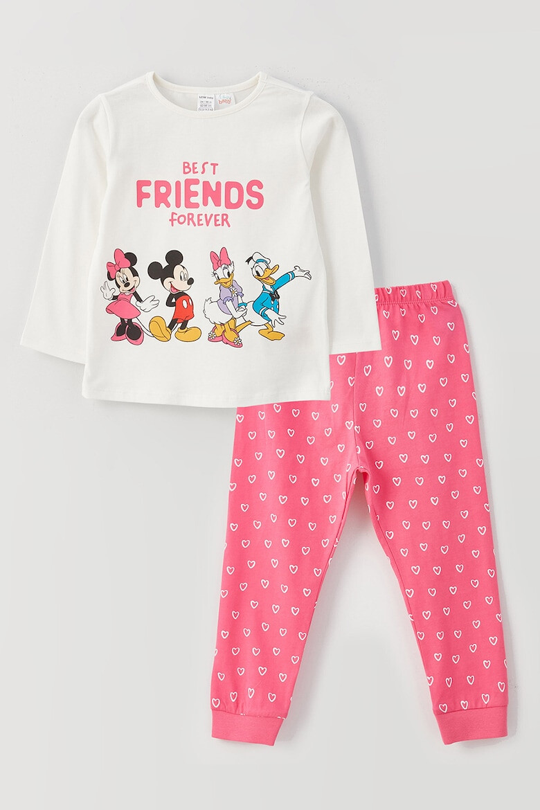 LC WAIKIKI Set de bluza si pantaloni cu imprimeu Disney - Pled.ro