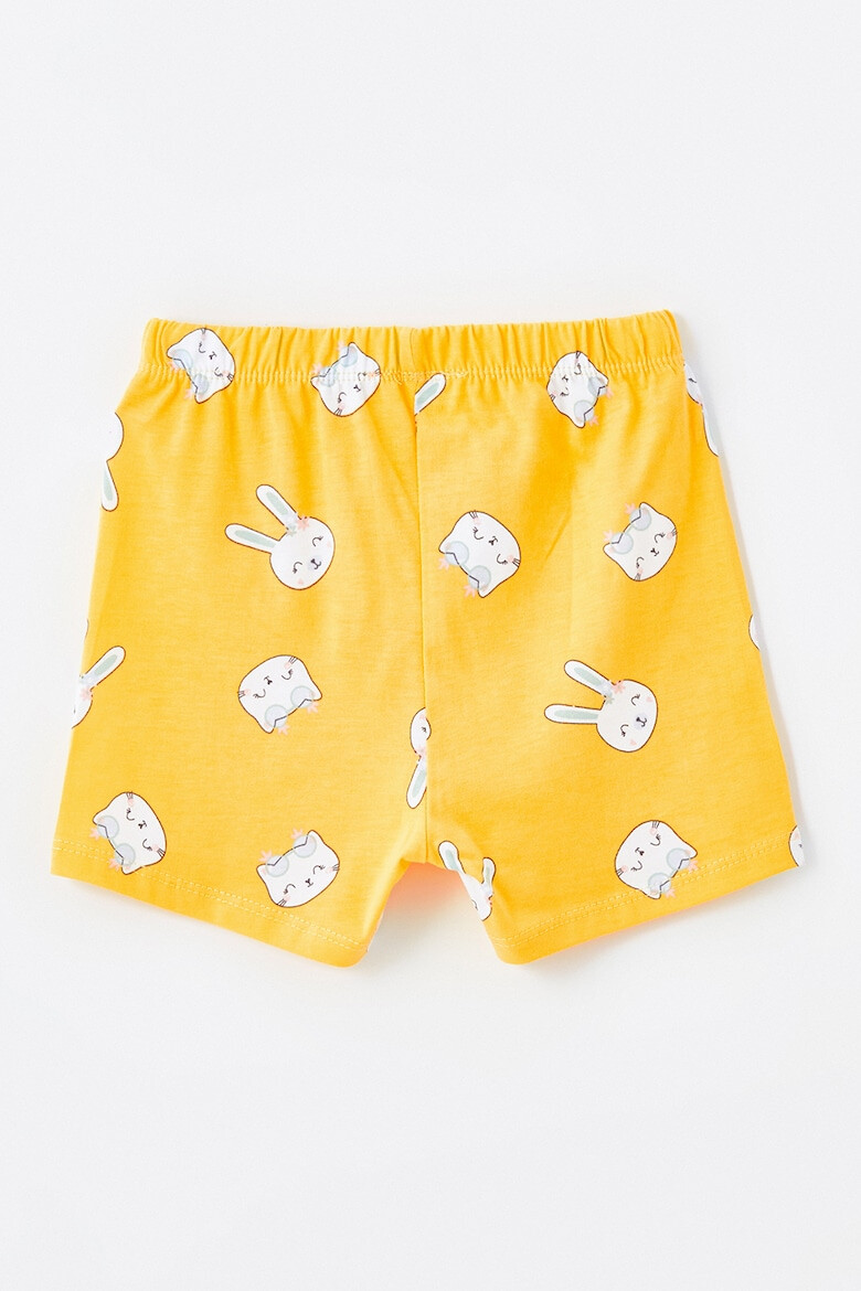 LC WAIKIKI Set de pijama de bumbac cu imprimeu - 2 perechi - Pled.ro