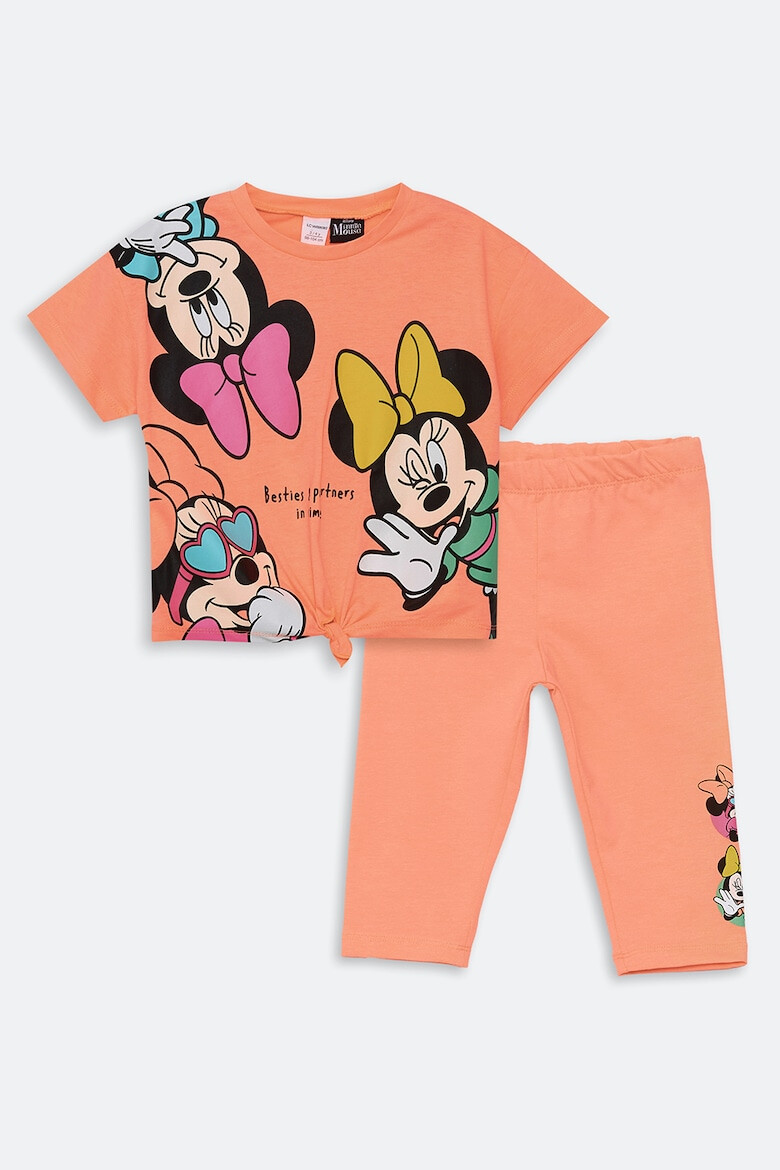 LC WAIKIKI Set de tricou si colanti cu Minnie Mouse - Pled.ro