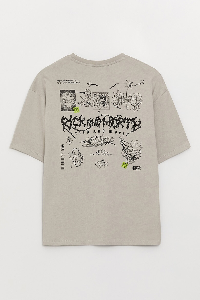 LC WAIKIKI Tricou din bumbac cu imprimeu cu Rick and Morty - Pled.ro