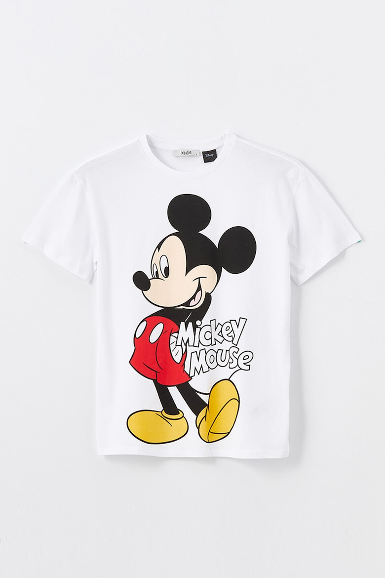 LC WAIKIKI Tricou lejer de bumbac cu model Mickey Mouse - Pled.ro