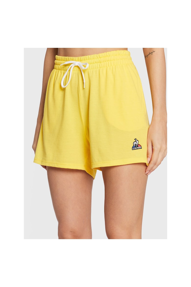 Le Coq Sportif Pantaloni scurti sport dama 301466031 Bumbac - Pled.ro