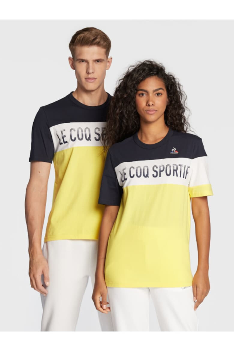 Le Coq Sportif Tricou unisex 301465492 Bumbac - Pled.ro