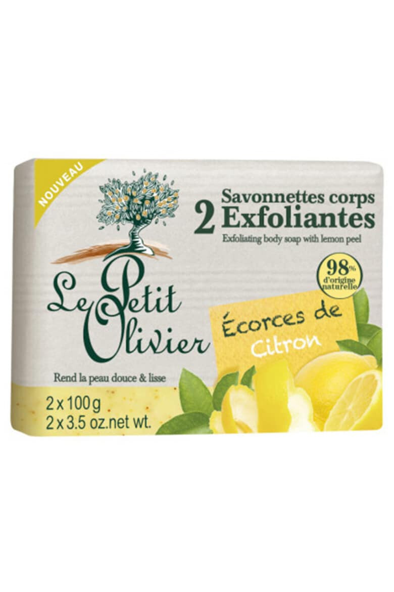 Le Petit Olivier Sapun solid exfoliant lamaie 2x100gr432 - Pled.ro