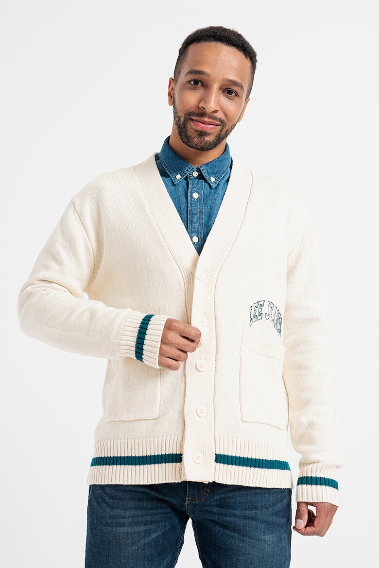 Lee Cardigan cu buzunare aplicate Seasonal - Pled.ro