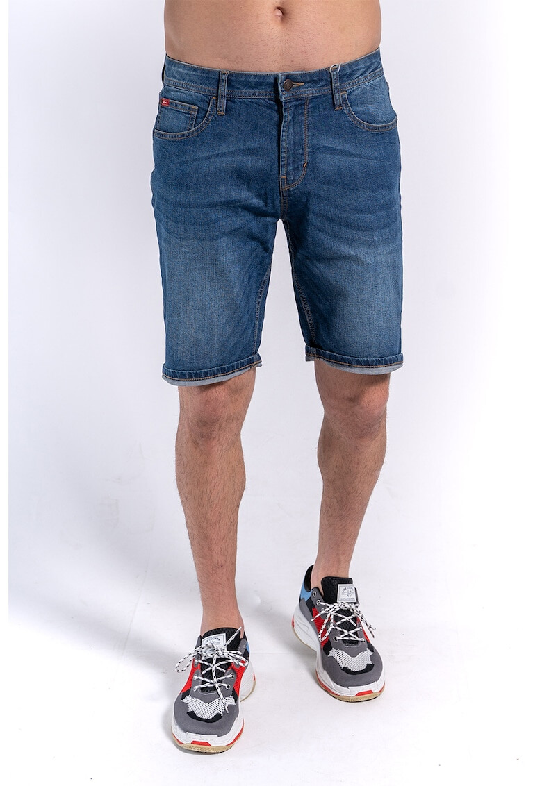 Lee Cooper Bermude din denim cu aspect decolorat - Pled.ro