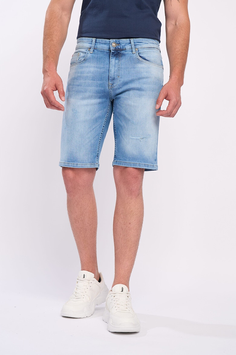 Lee Cooper Bermude din denim cu aspect decolorat - Pled.ro