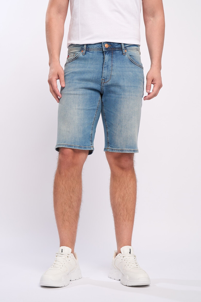 Lee Cooper Bermude din denim cu aspect decolorat - Pled.ro