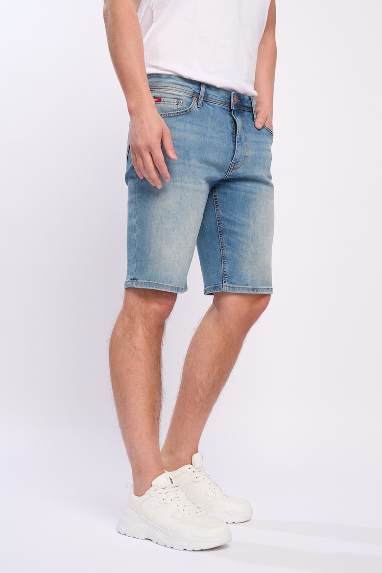 Lee Cooper Bermude din denim cu aspect decolorat - Pled.ro