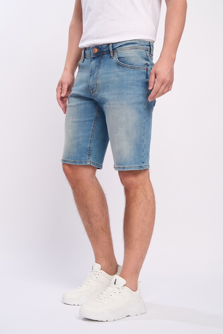 Lee Cooper Bermude din denim cu aspect decolorat - Pled.ro