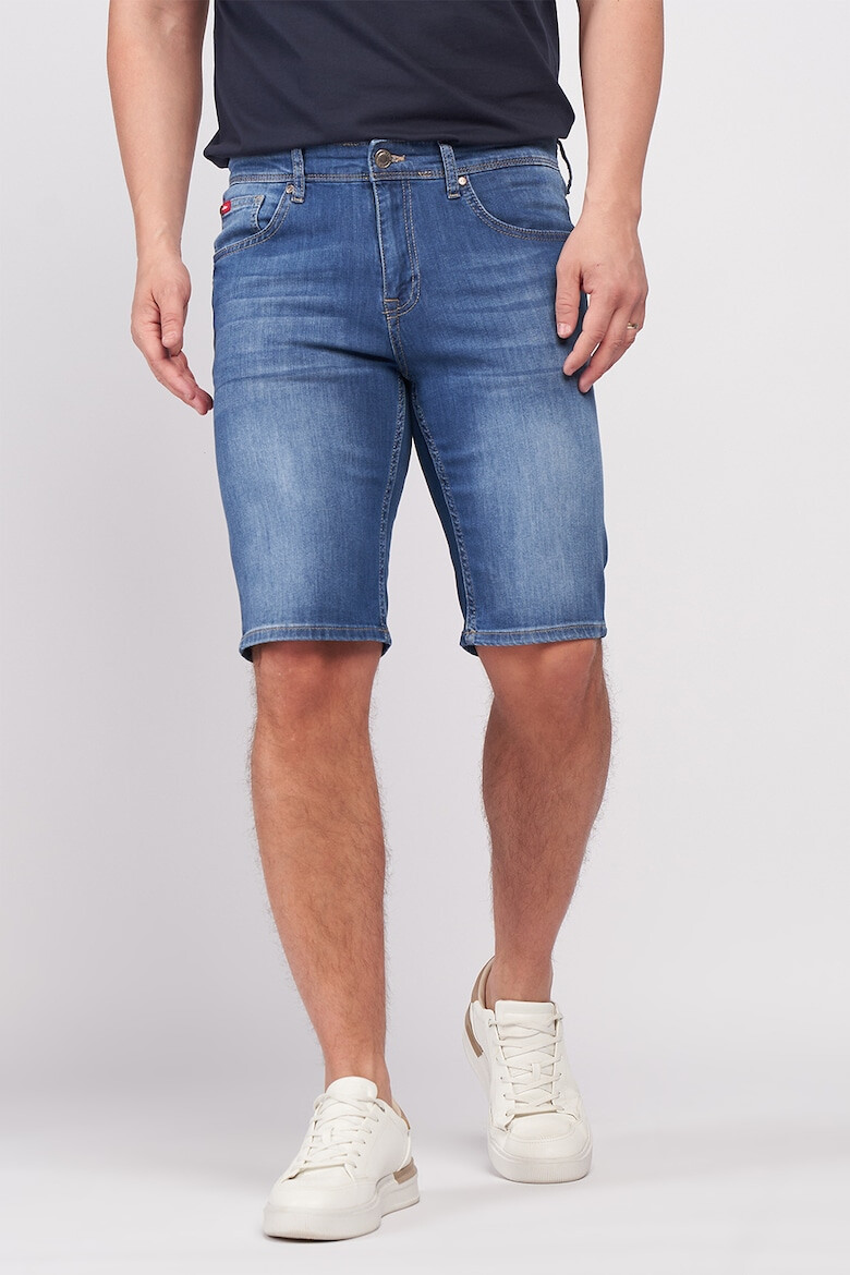 Lee Cooper Bermude din denim cu talie medie - Pled.ro