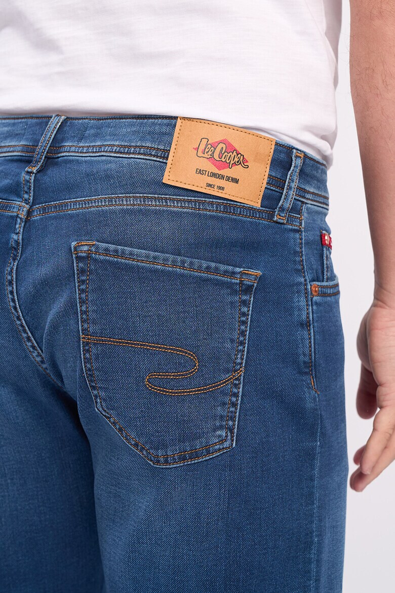 Lee Cooper Bermude din denim cu talie medie si 5 buzunare - Pled.ro