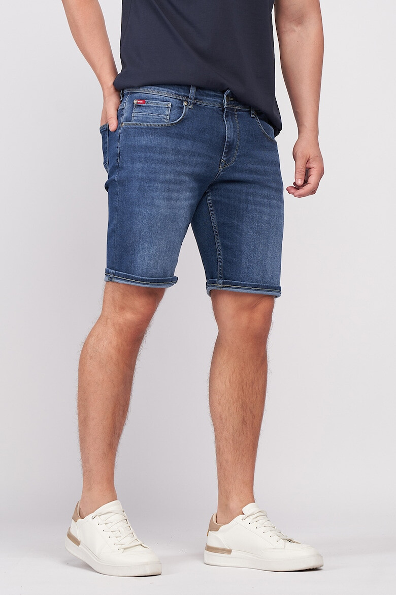 Lee Cooper Bermude slim fit de denim - Pled.ro