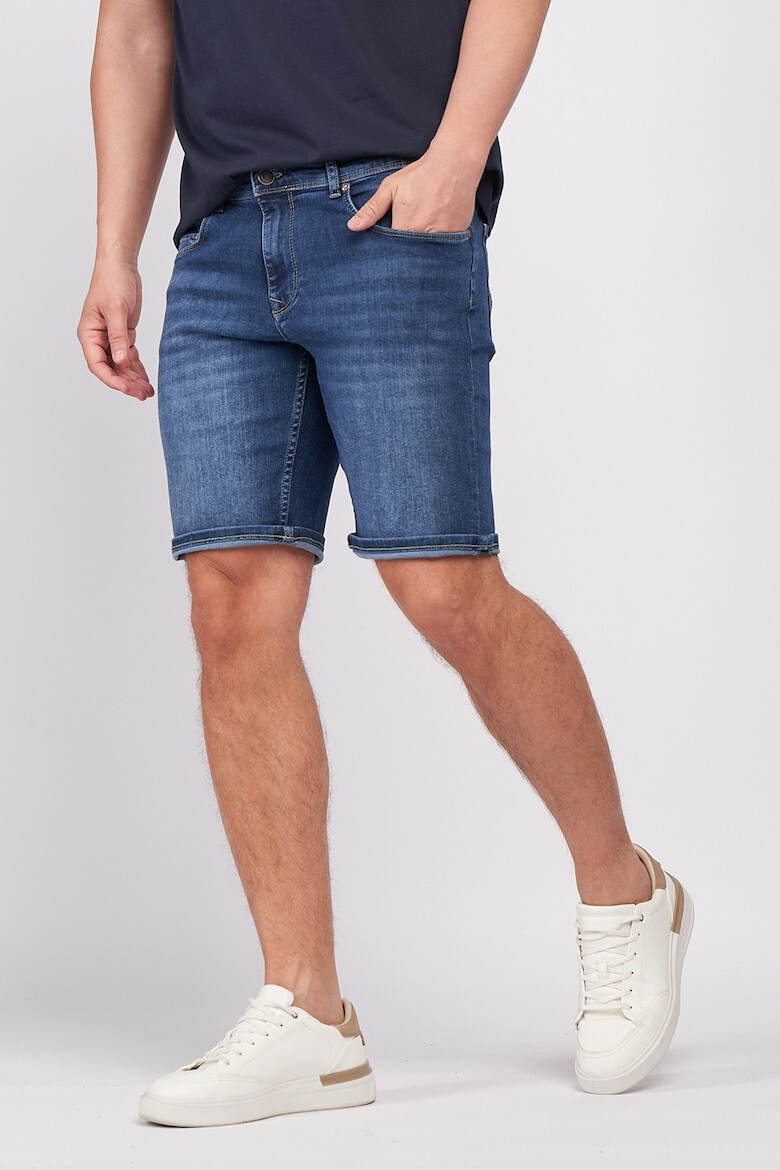 Lee Cooper Bermude slim fit de denim - Pled.ro