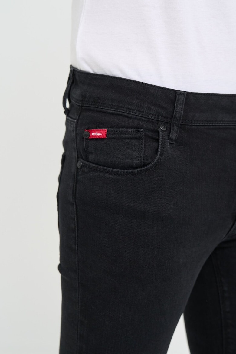 Lee Cooper Blugi barbat slim inchisa Negru - Pled.ro