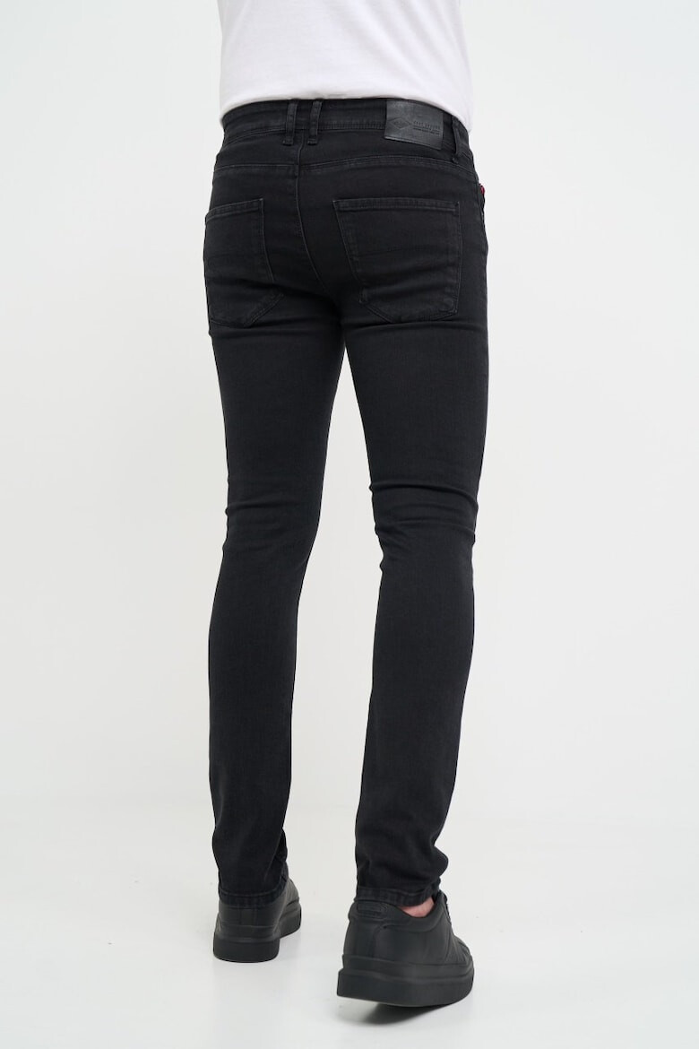 Lee Cooper Blugi barbat slim inchisa Negru - Pled.ro