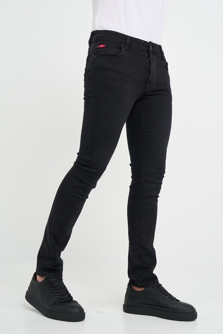 Lee Cooper Blugi barbat slim inchisa Negru - Pled.ro