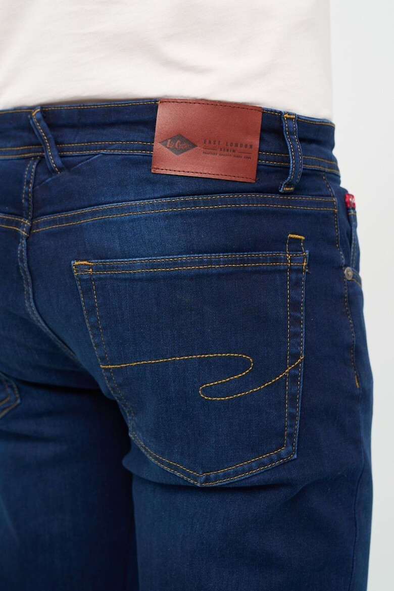 Lee Cooper Blugi barbat straight cu aspect decolorat Albastru - Pled.ro