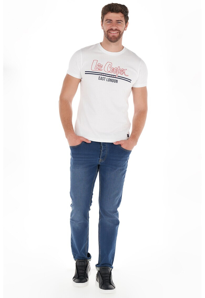 Lee Cooper Blugi cu croiala dreapta si aspect decolorat - Pled.ro